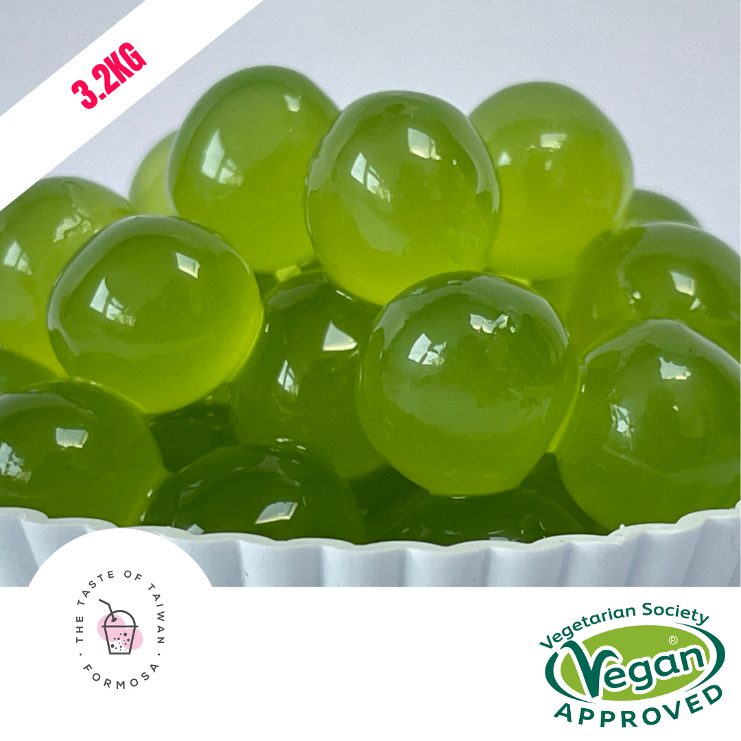 (B) Honeydew Flavoured Popping Balls 3.2kg Boba Formosa