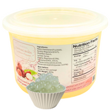 (B) Lychee Flavoured Popping Balls 950g (BBD: Single pack - 10OCT2025) Boba Formosa