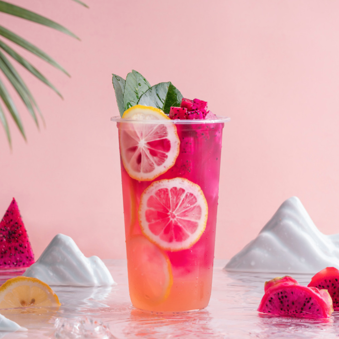(B) Dragonfruit Flavoured Syrup 2.5kg Boba Formosa