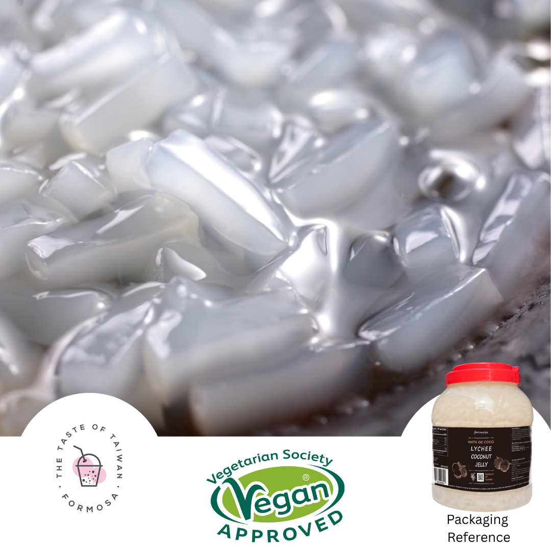 (B) Lychee Coconut Jelly 4kg Boba Formosa