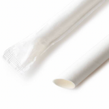 (Exc VAT) 3 LAYERS INDIVIDUAL PACKED PAPER STRAW 12 X 210mm (Thick) - 200pcs Boba Formosa