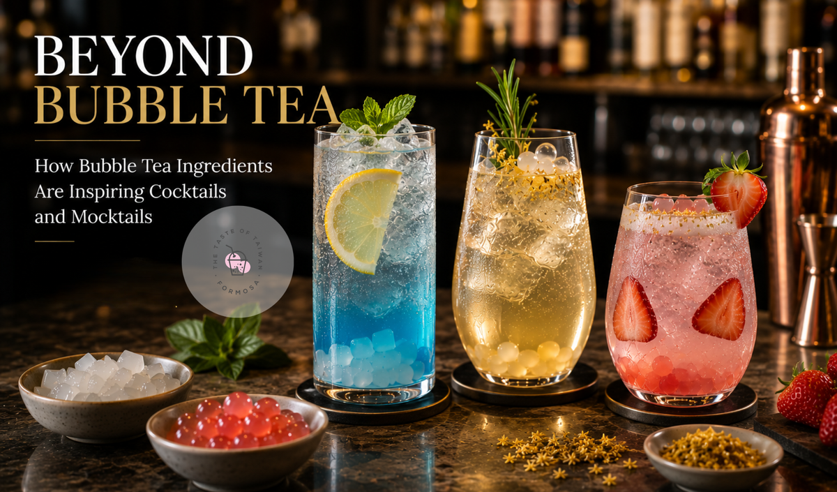 Bubble Tea Ingredients Don't Have to Stay in Bubble Tea — But Can They Work in Cocktails and Mocktails?