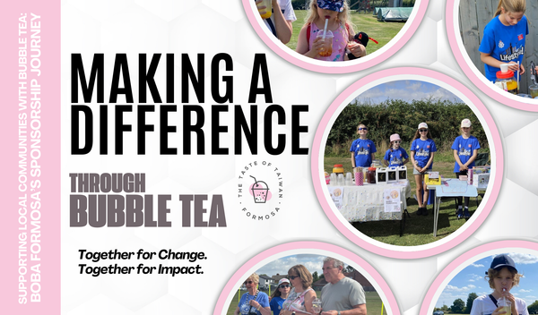 🌱 Supporting Local Communities with Bubble Tea: Boba Formosa’s Sponsorship Journey