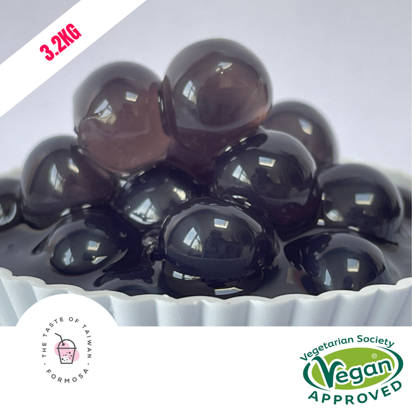 (B) Cherry Flavoured Popping Balls 3.2kg Boba Formosa