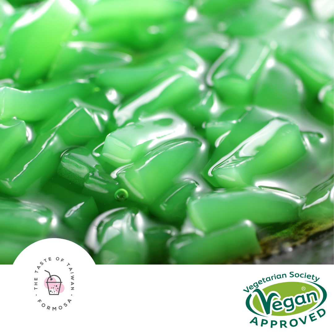(B) Green Apple Coconut Jelly 4Kg 青蘋果椰果 Boba Formosa
