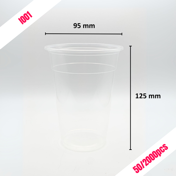 (Exc VAT) 500cc PP CUP Boba Formosa