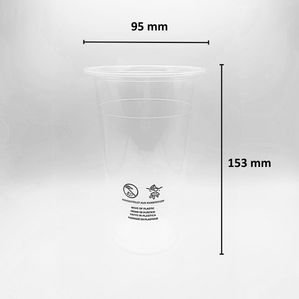 (Inc VAT) 700cc PP CUP (B) Boba Formosa