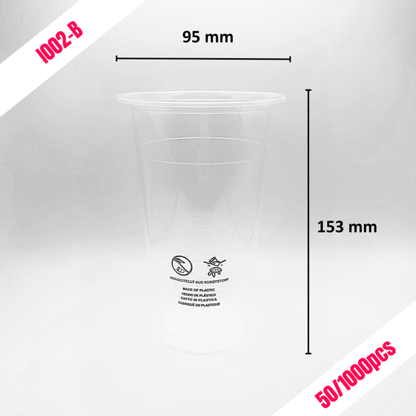 (Exc VAT) 700cc PP CUP (B) Boba Formosa