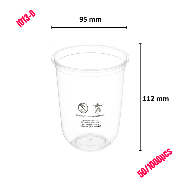(Exc VAT) (B) 500cc CHUBBY/EGG CUP (EU) Boba Formosa