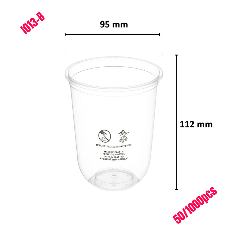 (Exc VAT) (B) 500cc CHUBBY/EGG CUP (EU) Boba Formosa