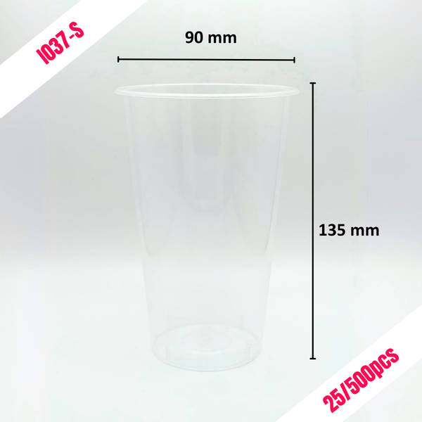 (EXC VAT) 90mm 500cc HARD CUP (S) Boba Formosa