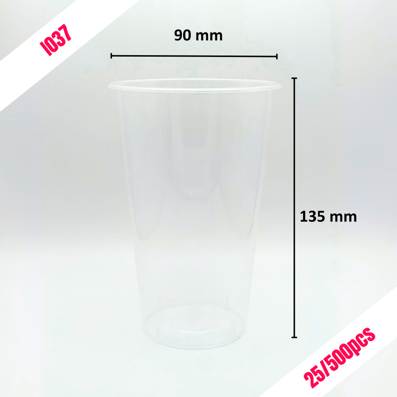 (Exc VAT) 90mm 500cc HARD CUP Boba Formosa