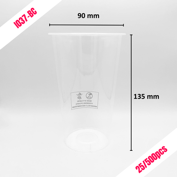 (B) (Exc VAT) 90mm 500cc HARD CUP Boba Formosa