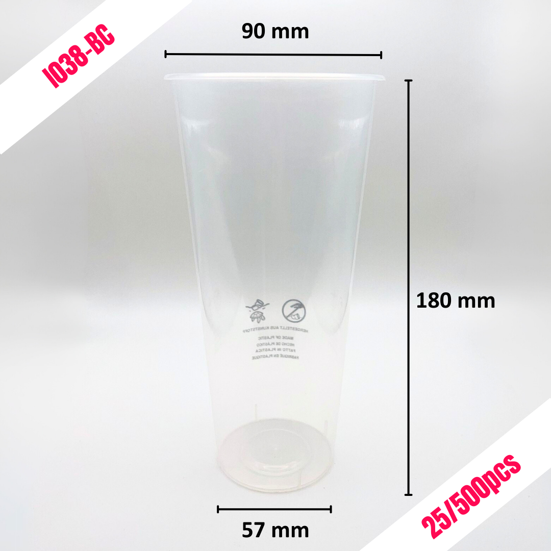 (B) (Exc VAT) 90mm 700cc HARD CUP Boba Formosa
