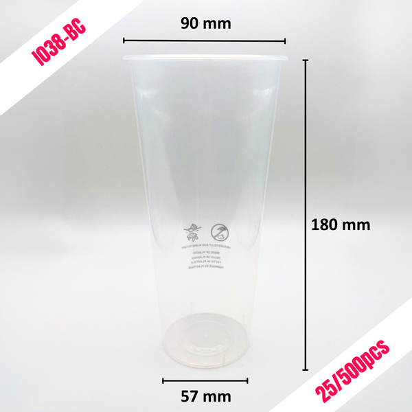 (B) (Exc VAT) 90mm 700cc HARD CUP Boba Formosa