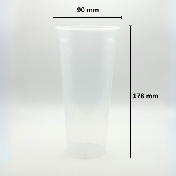 (Inc VAT) 90mm 700cc HARD CUP (BP) Boba Formosa