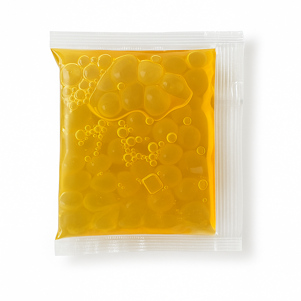 (B) Peach Flavoured Popping Balls 50g x 200sachets Boba Formosa